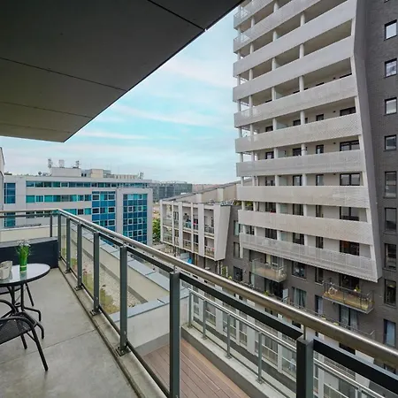 Odra Tower Apartments With Free Garage Wroclaw By Noclegi Renters Exterior photo